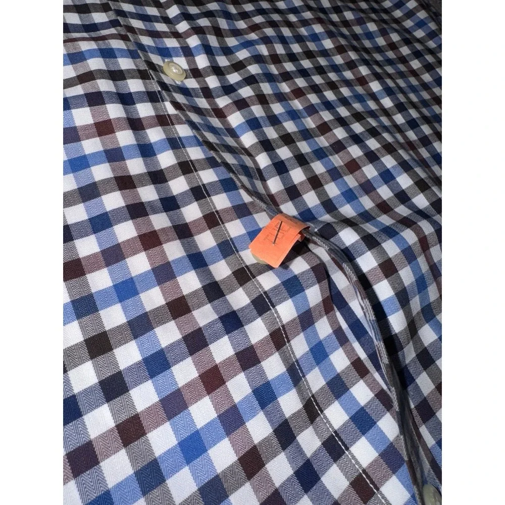 Banana Republic Men's Non Iron Tailored Slim Fit Long Sleeve Button Down‎ Large